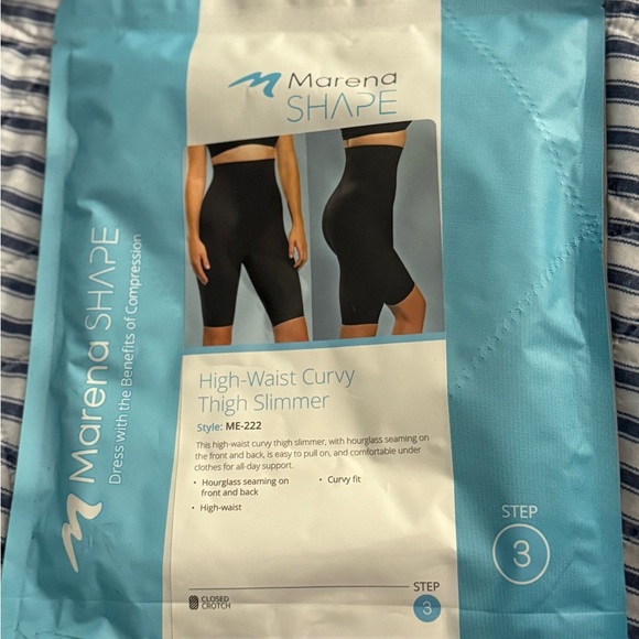 Never Worn Marena Shape High-Waist Curvy Thigh Slimmer - Picture 2 of 3